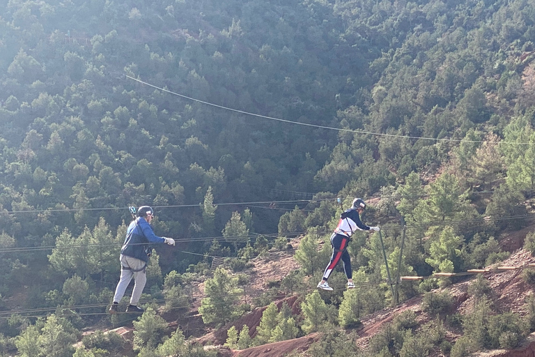 From Marrakesh: Zip-Line & Hike in the Atlas Mountains