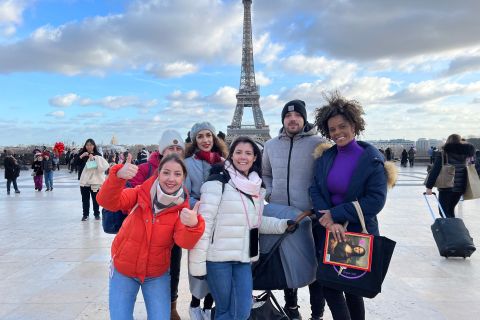 Paris : visite de bienvenue à pied et croisière sur la Seine