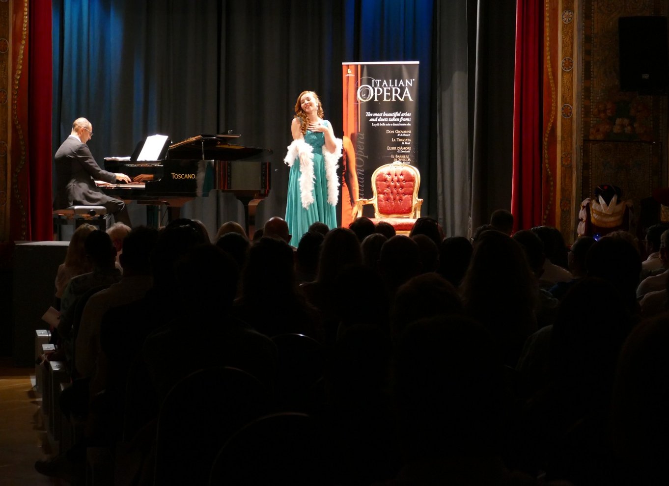 Taormina: Operaforestilling i Nazarena-teatret