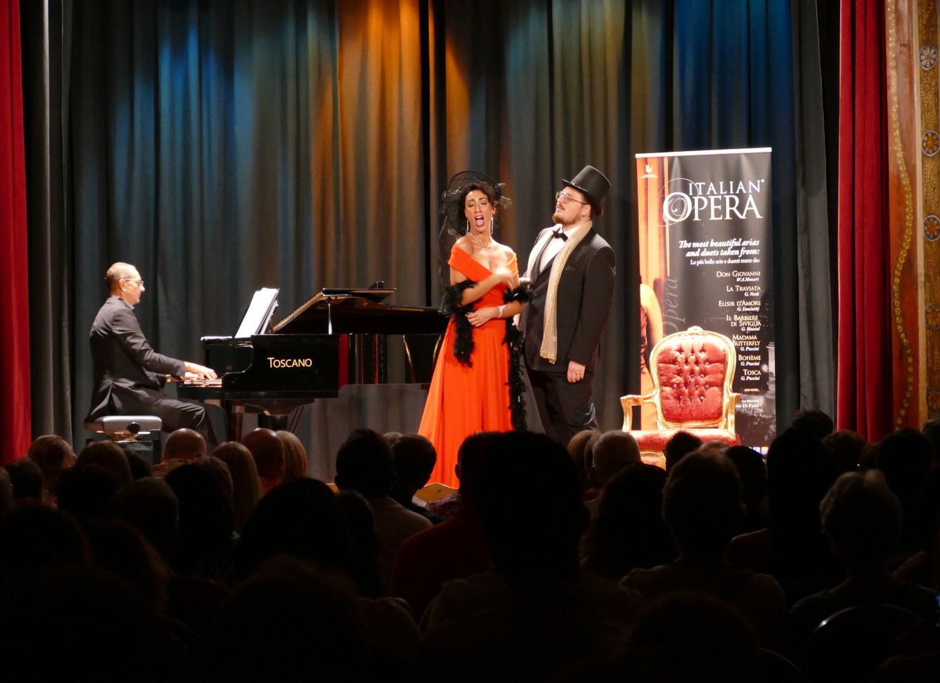 Taormina: Operaforestilling i Nazarena-teatret