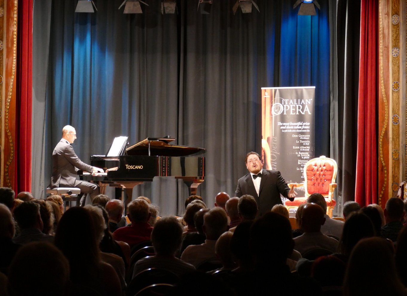 Taormina: Operaforestilling i Nazarena-teatret