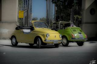 Palermo: Vintage Fiat 500 Stadtführung