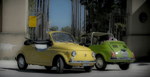 Palermo: Vintage Fiat 500 City Tour