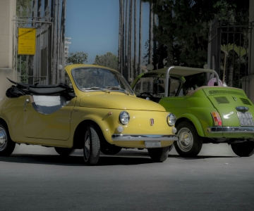 Palermo: Tour della città con la Fiat 500 d'epoca