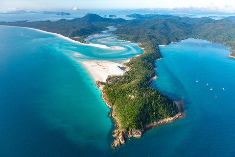 Whitsundays: Ocean Rafting Fly Raft Tour med snorklingNaturskön flygning och rundtur till norra Whitehaven Beach