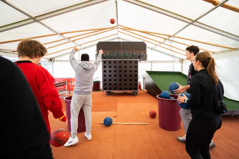 Prague Basket & Golf with Binocular Football Outdoor Games GetYourGuide