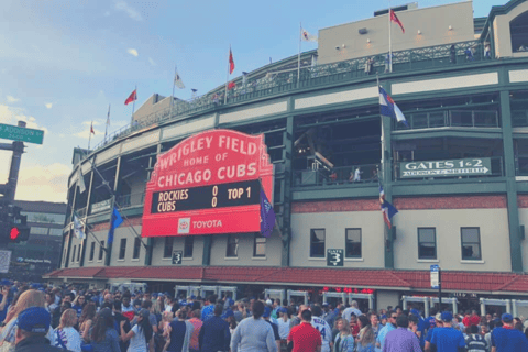 Chicago: Chicago Cubs Baseball Game Ticket at Wrigley Field Premium Seating
