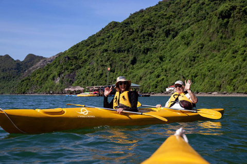 Ab Hanoi: Ha Long und Lan Ha Bays 2-tägige Kreuzfahrt mit MahlzeitenAb Hanoi: Lan-Ha-Bucht - 2-Tages-Kreuzfahrt & Luxustransfer