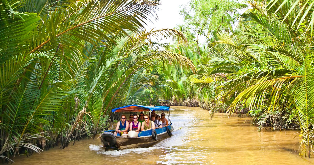 From Hcm Mekong Delta Tour To Coconut Land With Sampan Ride Getyourguide