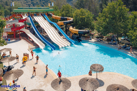 Corfu: ticket Aqualand Waterpark en optionele transferWateravonturenpark "Aqualand" met vervoer