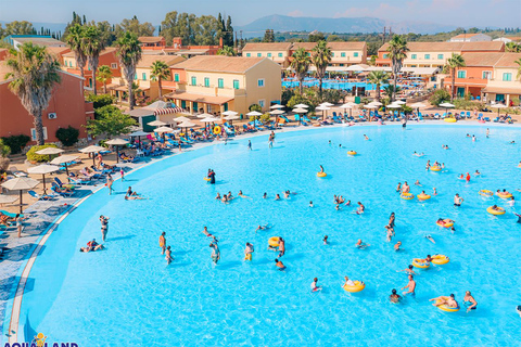 Corfu: Aqualand Waterpark Ticket and optional TransferWater adventure park "Aqualand" with Transportation