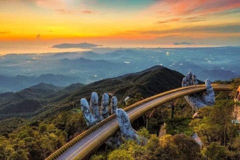 Von Da Nang - Ba Na Hills - Goldene Brücke - Seilbahnfahrt