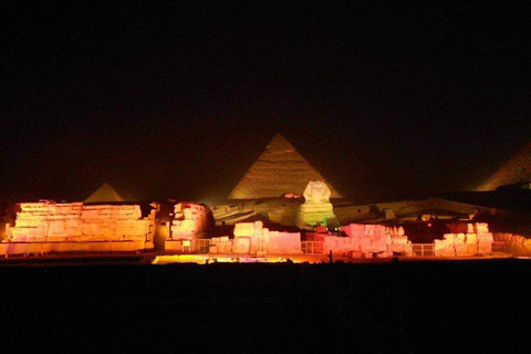 Le Caire : Spectacle son et lumière aux Pyramides