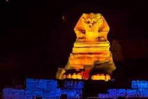 Le Caire : Spectacle son et lumière aux Pyramides