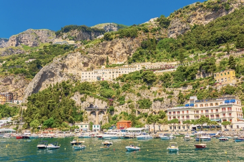 Castellammare of Sorrento: Amalfi en Positano Veerboot KaartjeVanuit Sorrento: Boottocht naar Amalfi en Positano