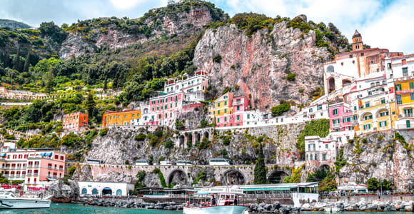 Ferry Ticket from Sorrento to Amalfi and Positano