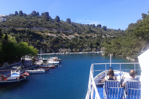 From Corfu: Paxos, Antipaxos & Blue Caves Day Trip by Boat Paxos, Antipaxos and Blue Caves boat tour with Trasfer