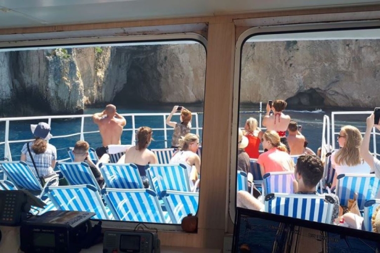 Paxos, Antipaxos y Cuevas Azules en barco con TrasferPaxos, Antipaxos y Cuevas Azules en barco con traslado