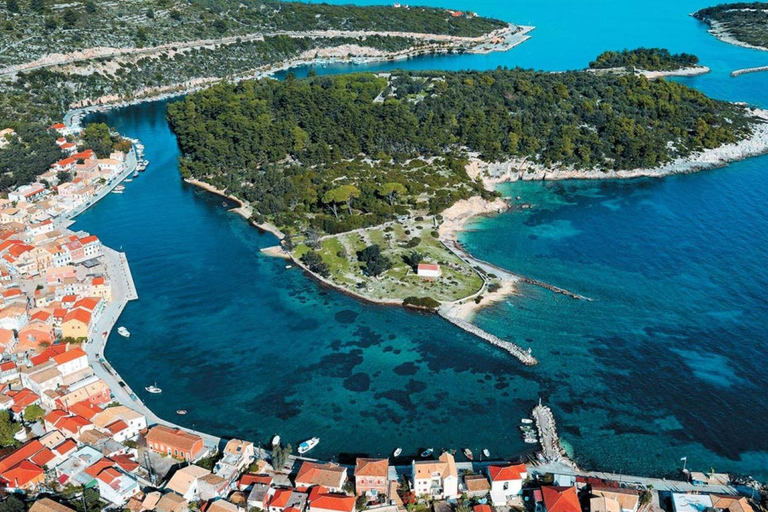 From Corfu: Paxos, Antipaxos & Blue Caves Day Trip by Boat Paxos, Antipaxos and Blue Caves boat tour with Trasfer