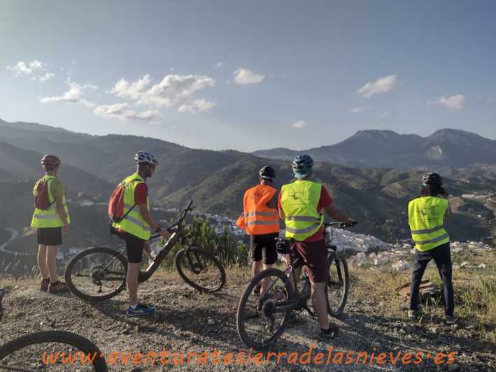Electric mountain bike in Sierra de las Nieves national park