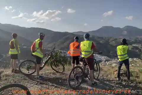 VTT électrique dans le parc national de la Sierra de las Nieves