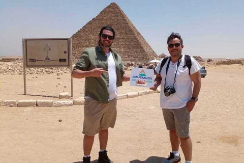 Il Cairo: Tour privato di un giorno delle Piramidi di Giza, Sakkara e Dahshur