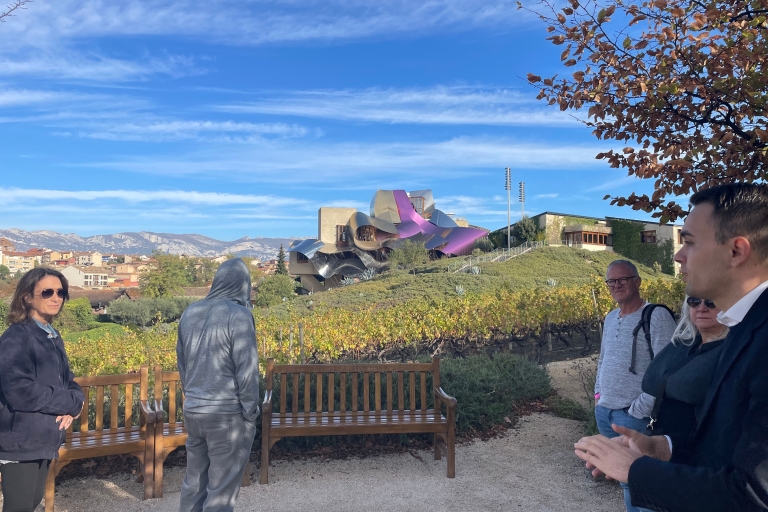 De Bilbao: visite de l'architecture et des vins de la RiojaDe Bilbao: visite en groupe de l'architecture et du vin de la Rioja