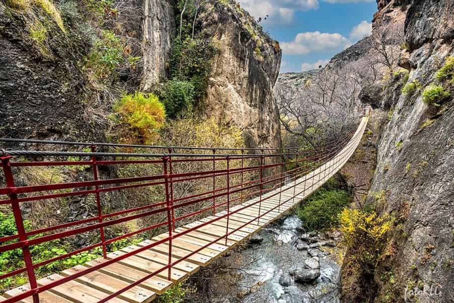 Begeleide wandeltocht in Los Cahorros de Monachil