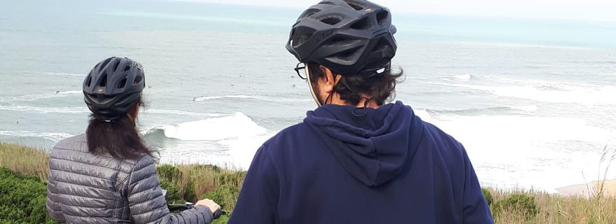 Nazaré : Visite guidée des plages de Nazaré en E-Bike
