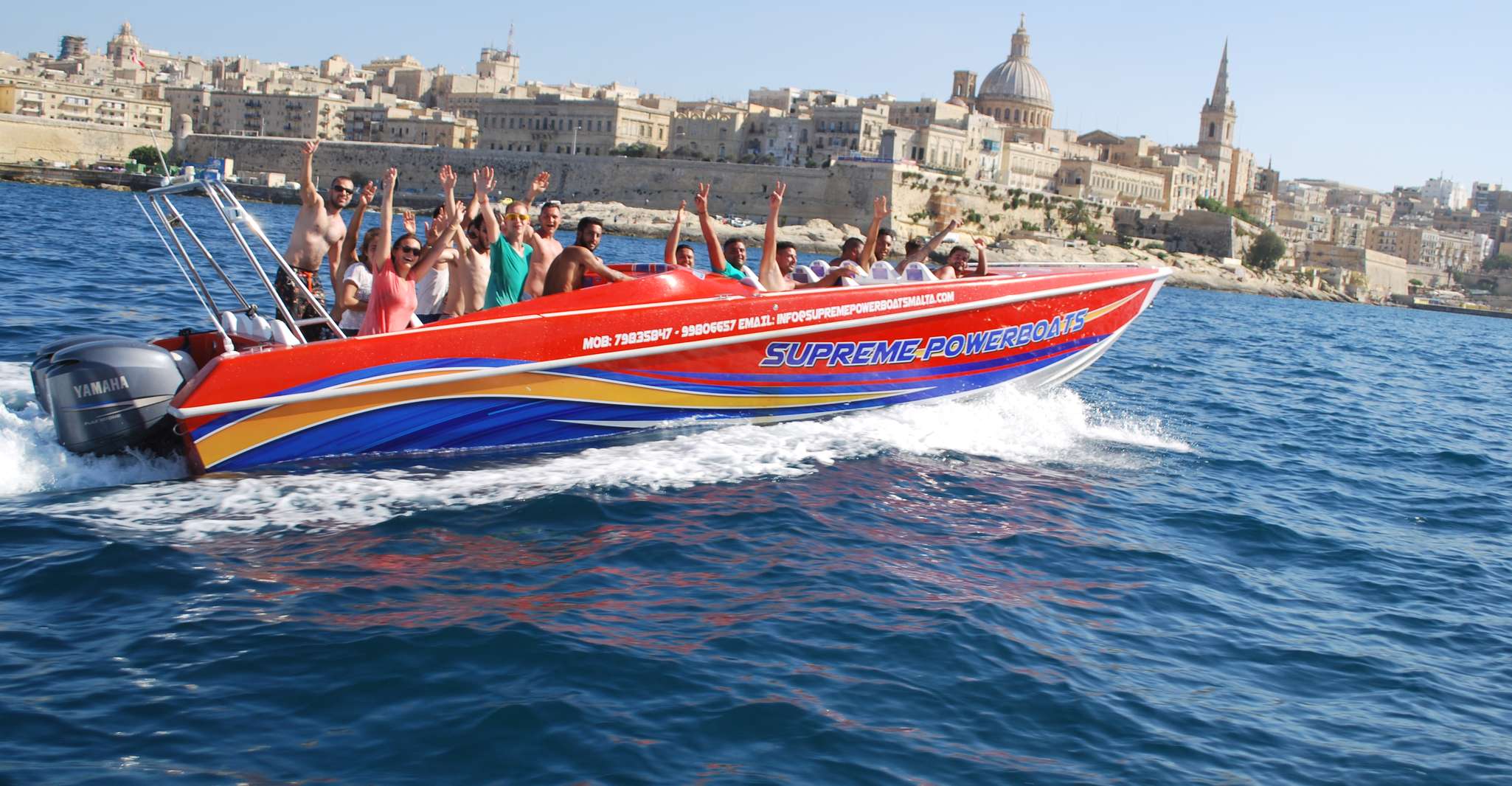 Sliema, Comino Blue Lagoon Powerboat Tour with Comino Caves - Housity