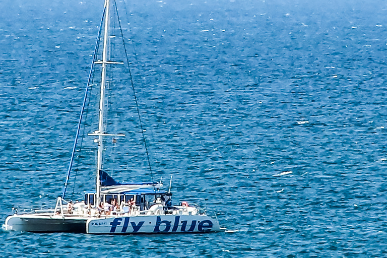 Málaga: Cruzeiro de catamarã com parada opcional para nadarPasseio Diurno de 1 Hora sem Parada para Mergulho