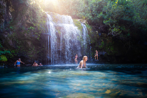 Big Island: aventura de día completo en tirolesa y cascada en Kohala