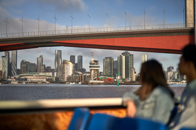 Crucero por el puerto de Melbourne y los Docklands con café y téPuerto de Melbourne y Docklands: opción estándar