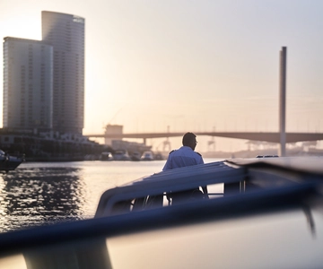 Port of Melbourne & Docklands Cruise with Coffee & Tea