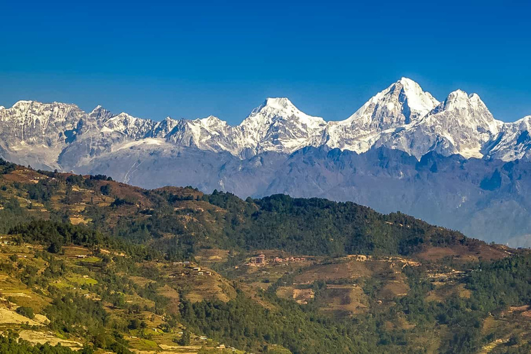 Lever du soleil et la randonnée privés à Nagarkot jusqu'à Dhulikhel