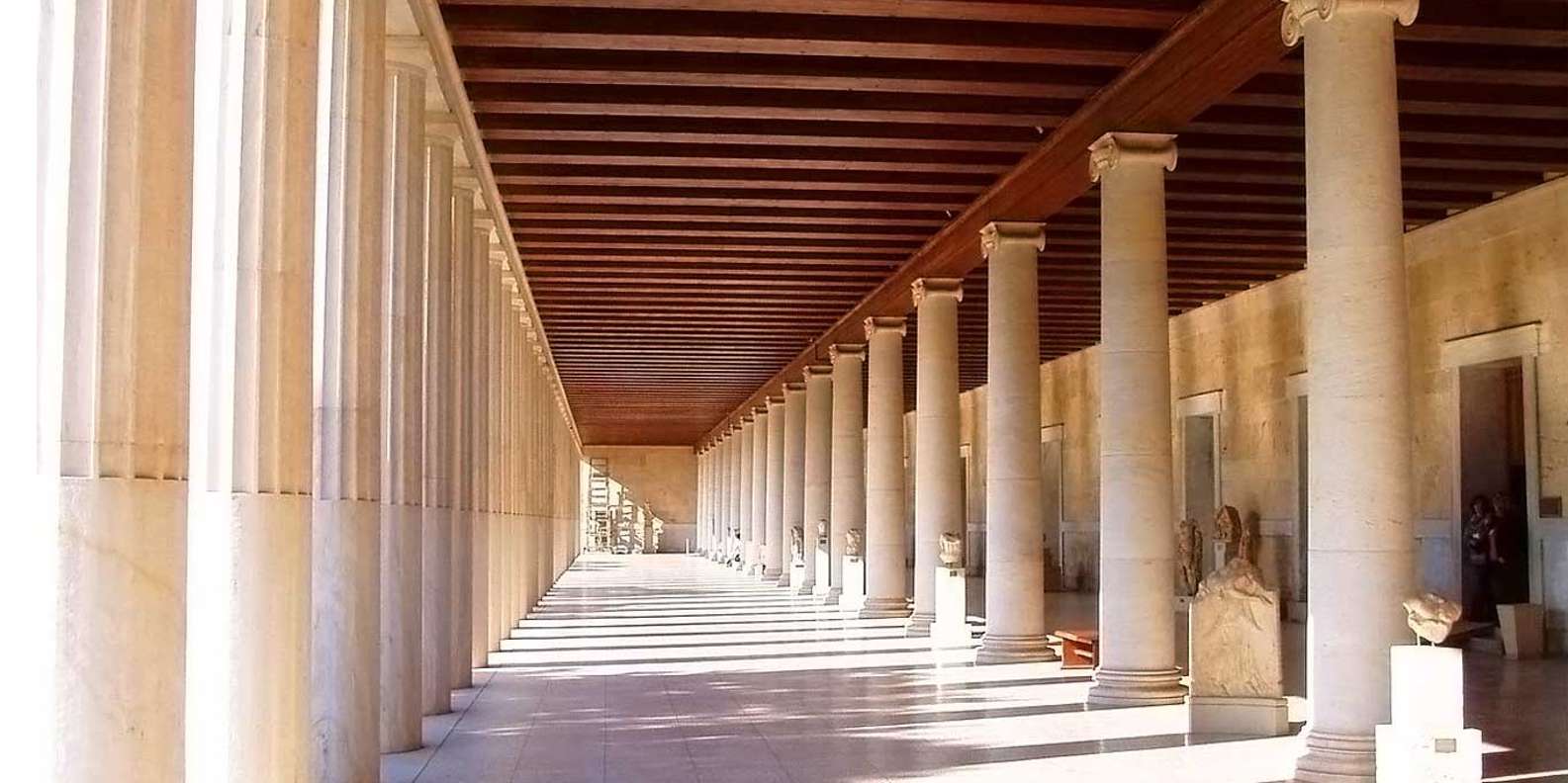 Stoa Picelis Афины. Stoa Attalos. Стоя Аттала Афинский Акрополь. Агора портики.