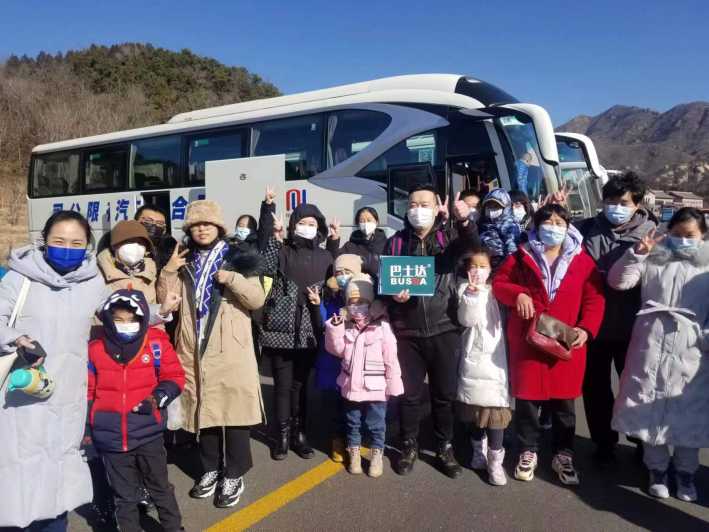 Desde Pekín: Traslado de ida y vuelta en autobús a la Gran Muralla de Badaling
