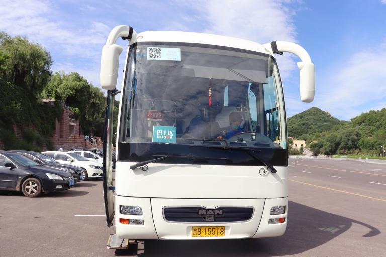 Von Peking aus: Bustransfer zurück zur Badaling Great WallNur Bus