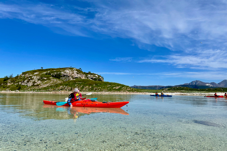 From Tromsø: Sea Kayaking Tour at Sommarøy with Transfer