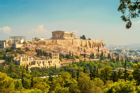Juego para descubrir las joyas ocultas y los lugares de moda de Atenas