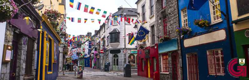 Galway: Visita autoguiada con audioguía del centro de la ciudad basada en una app