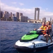 Benidorm: Excursión en moto acuática con instructor (Poniente)