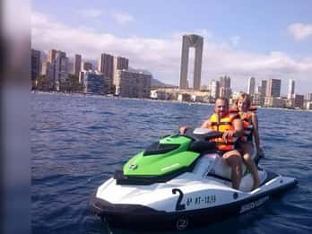 Benidorm: Jet Ski Tour con istruttore