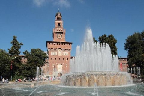 Milan : Château des Sforza, vignoble de Léonard et visite de la Cène