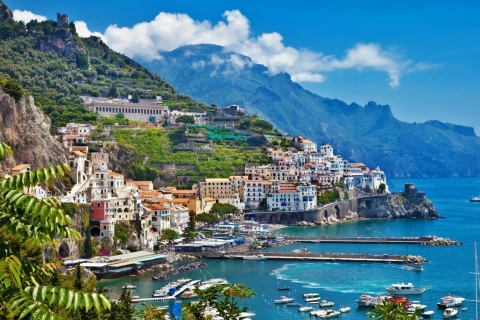 Van Salerno: Sightseeing-dagcruise naar de kust van Amalfi