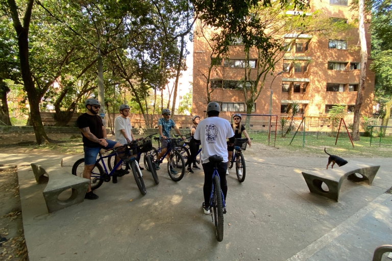 Visite à vélo de Medellin avec collations et bière locale