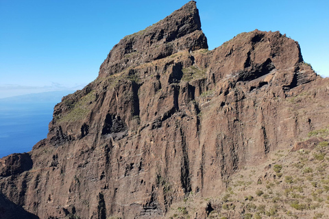 Depuis Los Gigantes : Randonnée dans le canyon de Masca avec retour en bateau-taxi