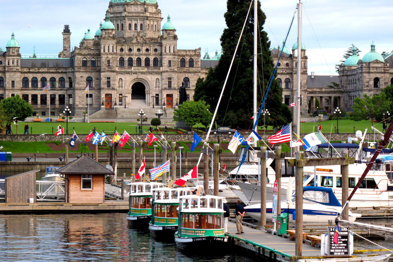 From Vancouver: Victoria City and Butchart Gardens Tour Vancouver-Victoria City Butchart Gardens Tour Group 6-10