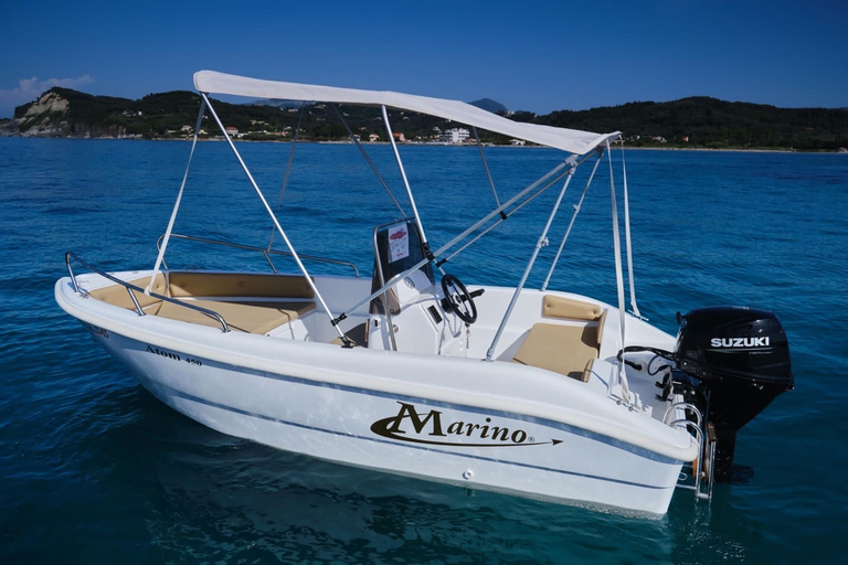 Corfu: Private boat hire (self drive) Corfu boat hire (self drive)