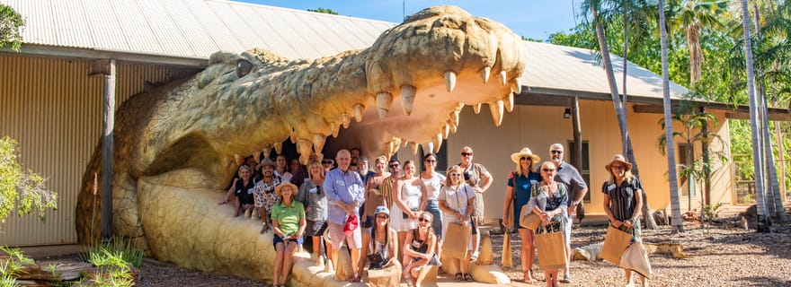 Broome : visite du parc aux crocodiles Malcolm Douglas avec transferts